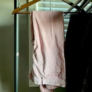 Pink Loft Corduroy Skinny Fit Trousers